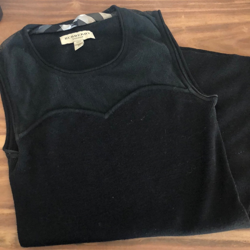 Free with Bundle- Burberry Black Camisole Top